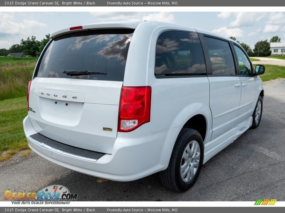 2015 Dodge Grand Caravan SE Bright White / Black Photo #4