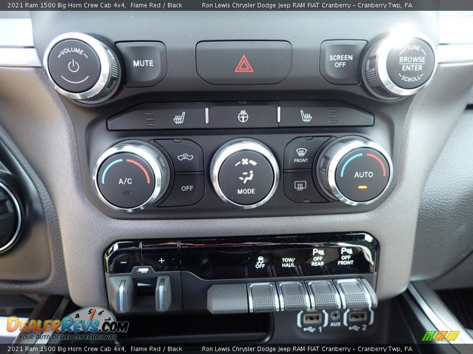 2021 Ram 1500 Big Horn Crew Cab 4x4 Flame Red / Black Photo #19