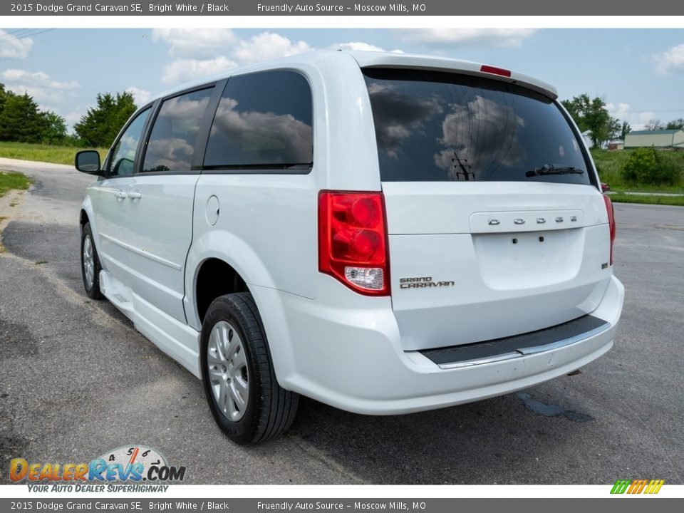 2015 Dodge Grand Caravan SE Bright White / Black Photo #6