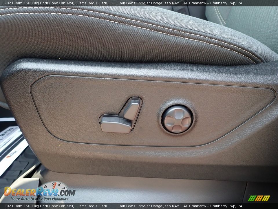 2021 Ram 1500 Big Horn Crew Cab 4x4 Flame Red / Black Photo #20