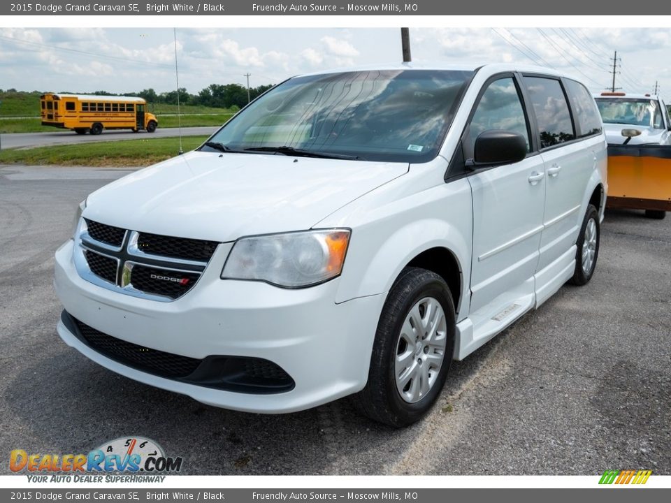 2015 Dodge Grand Caravan SE Bright White / Black Photo #8