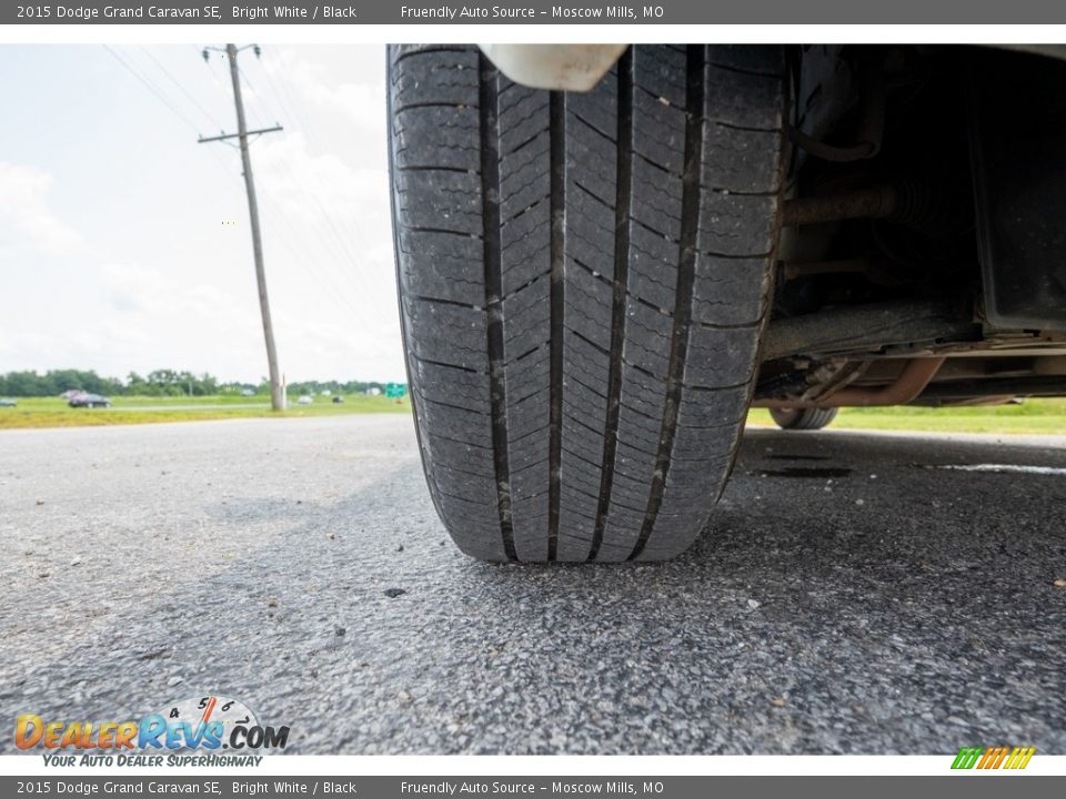 2015 Dodge Grand Caravan SE Bright White / Black Photo #11