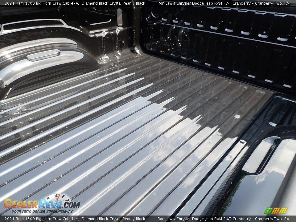 2021 Ram 1500 Big Horn Crew Cab 4x4 Diamond Black Crystal Pearl / Black Photo #9