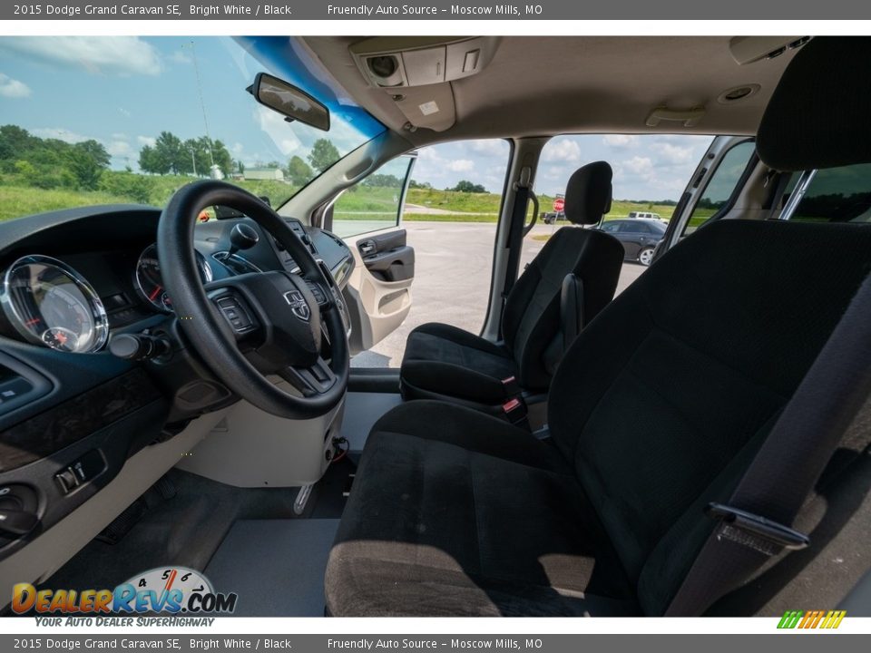 2015 Dodge Grand Caravan SE Bright White / Black Photo #18