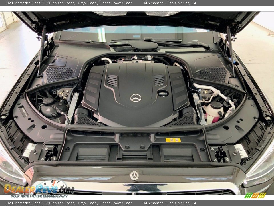 2021 Mercedes-Benz S 580 4Matic Sedan 4.0 Liter DI biturbo DOHC 32-Valve VVT V8 Engine Photo #9