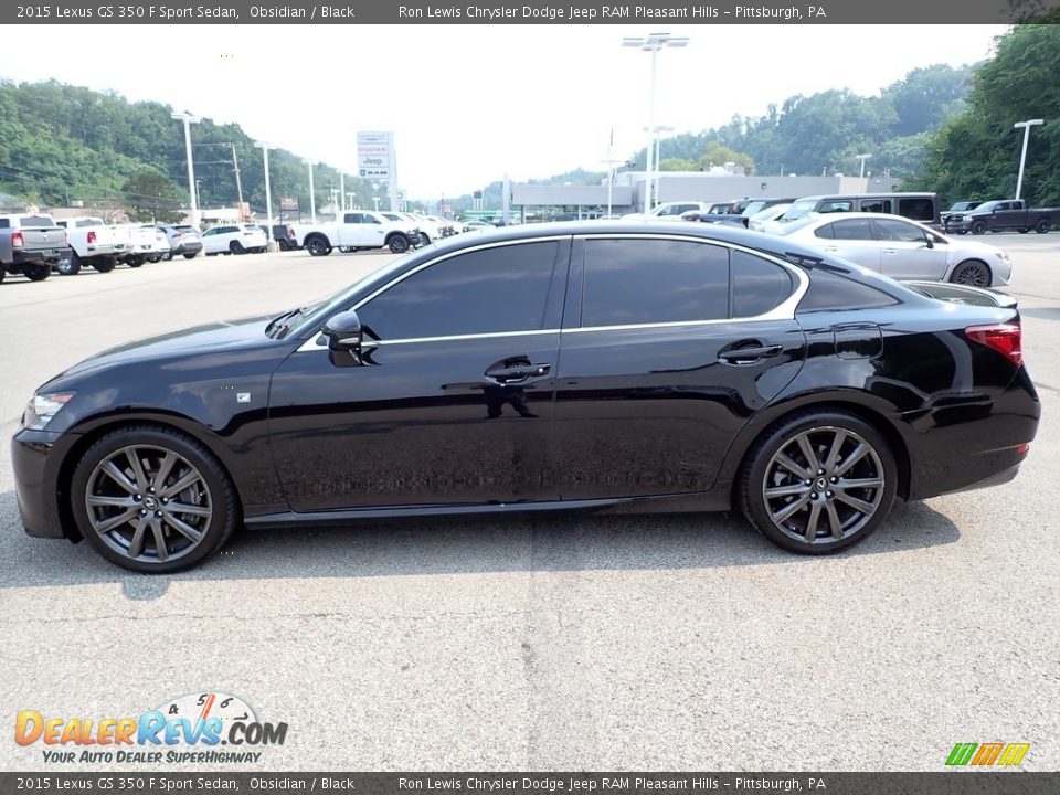 Obsidian 2015 Lexus GS 350 F Sport Sedan Photo #2