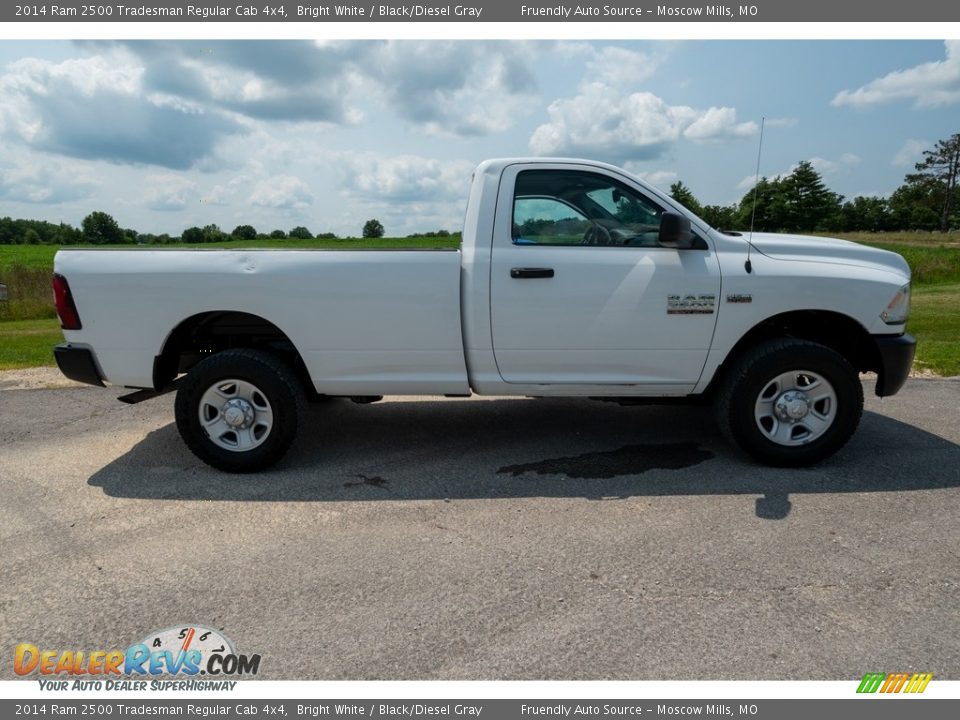 Bright White 2014 Ram 2500 Tradesman Regular Cab 4x4 Photo #3