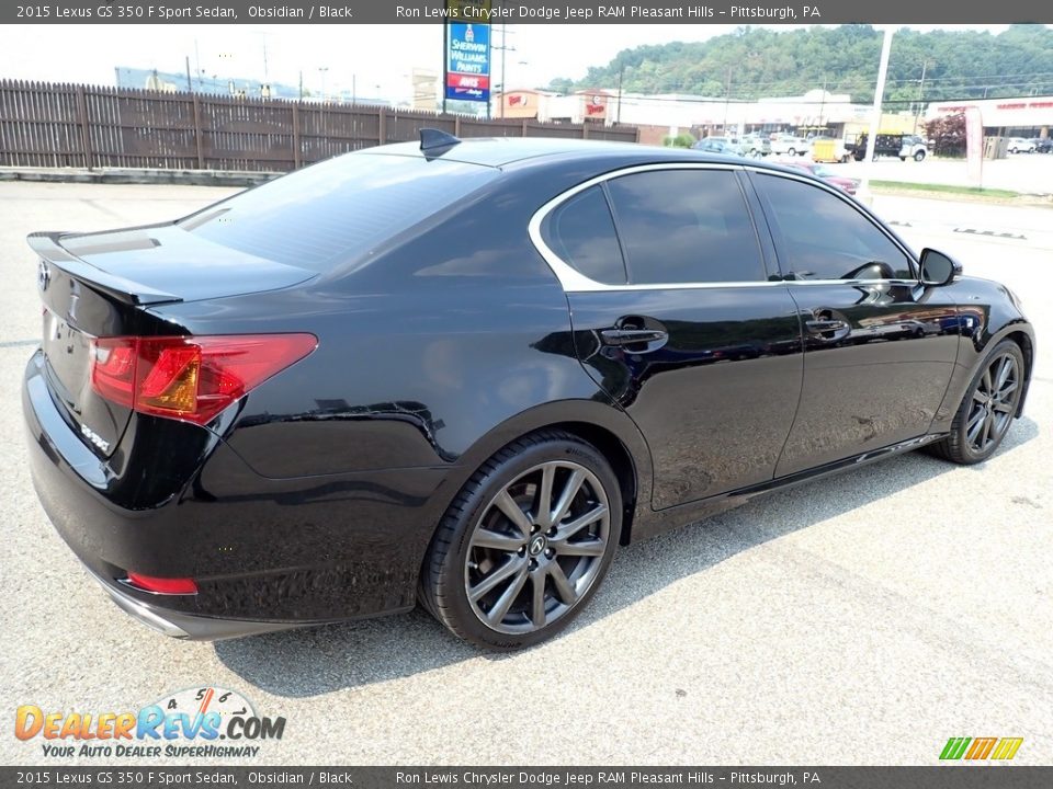 Obsidian 2015 Lexus GS 350 F Sport Sedan Photo #6