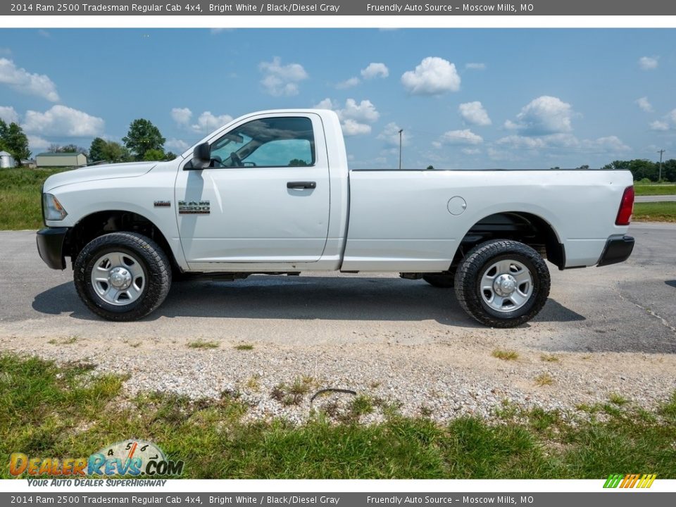 Bright White 2014 Ram 2500 Tradesman Regular Cab 4x4 Photo #7