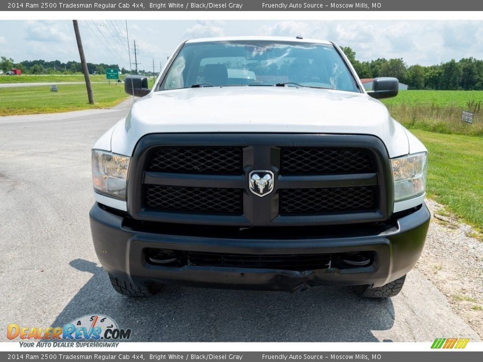 2014 Ram 2500 Tradesman Regular Cab 4x4 Bright White / Black/Diesel Gray Photo #9