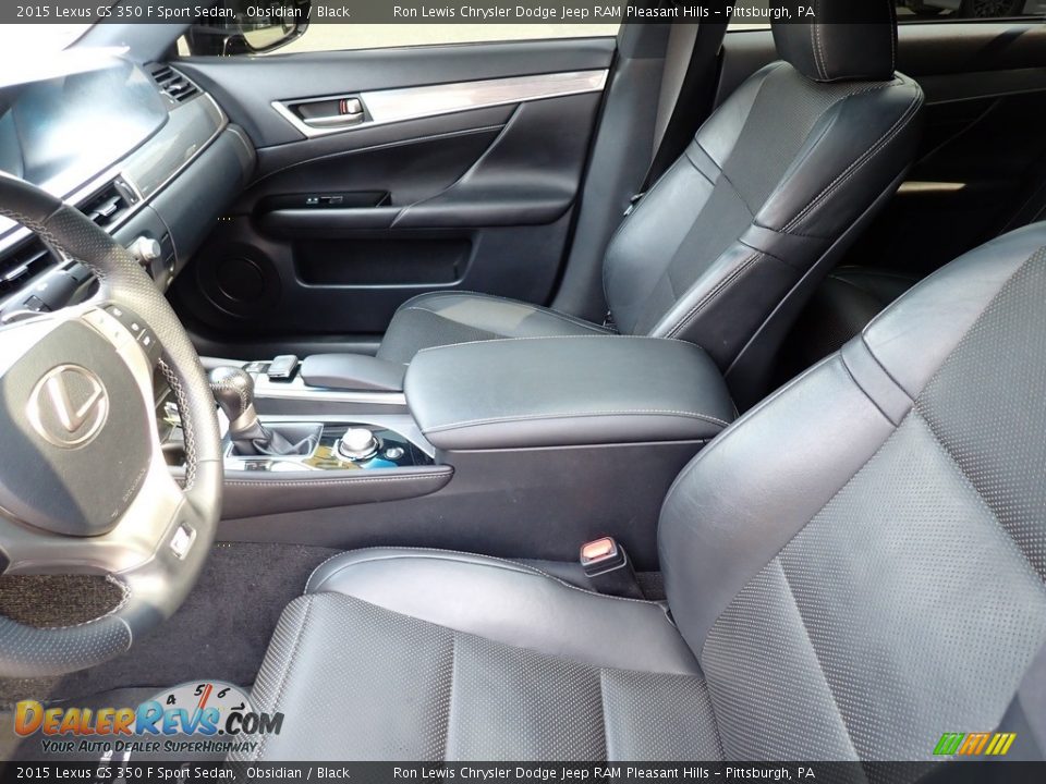 Front Seat of 2015 Lexus GS 350 F Sport Sedan Photo #11