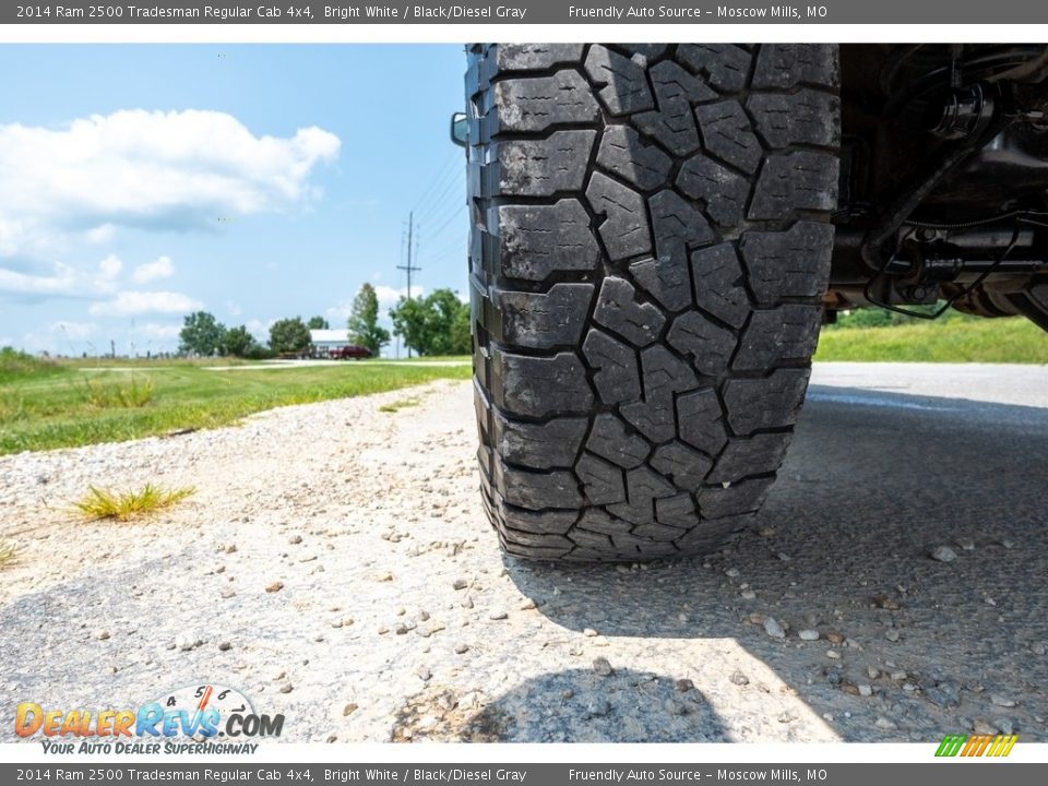 2014 Ram 2500 Tradesman Regular Cab 4x4 Bright White / Black/Diesel Gray Photo #15