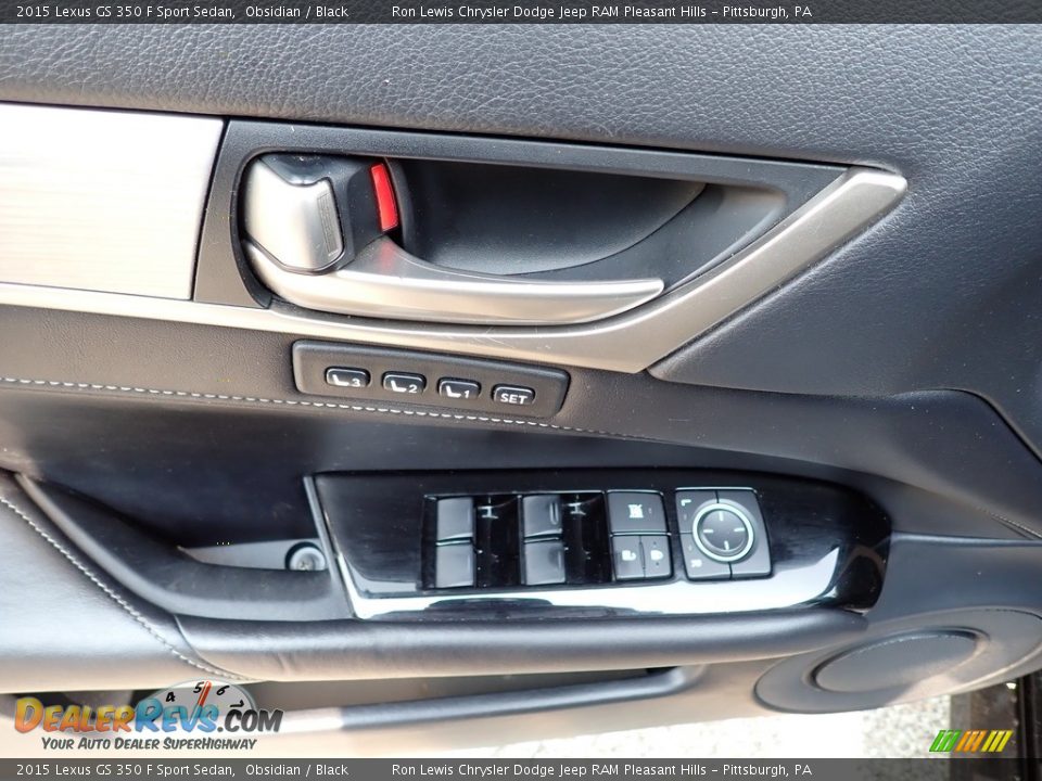 Door Panel of 2015 Lexus GS 350 F Sport Sedan Photo #14