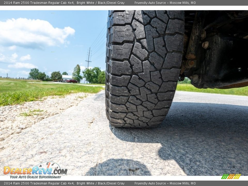 2014 Ram 2500 Tradesman Regular Cab 4x4 Bright White / Black/Diesel Gray Photo #16