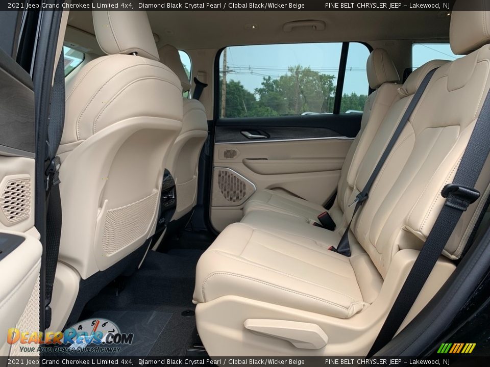 Rear Seat of 2021 Jeep Grand Cherokee L Limited 4x4 Photo #6