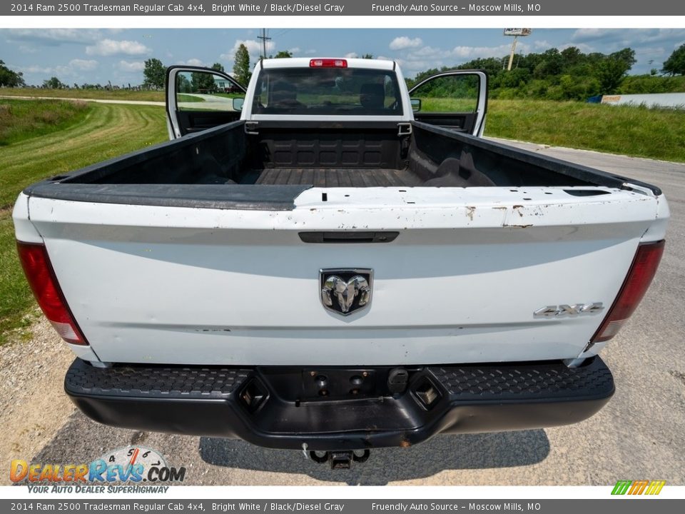 2014 Ram 2500 Tradesman Regular Cab 4x4 Bright White / Black/Diesel Gray Photo #22