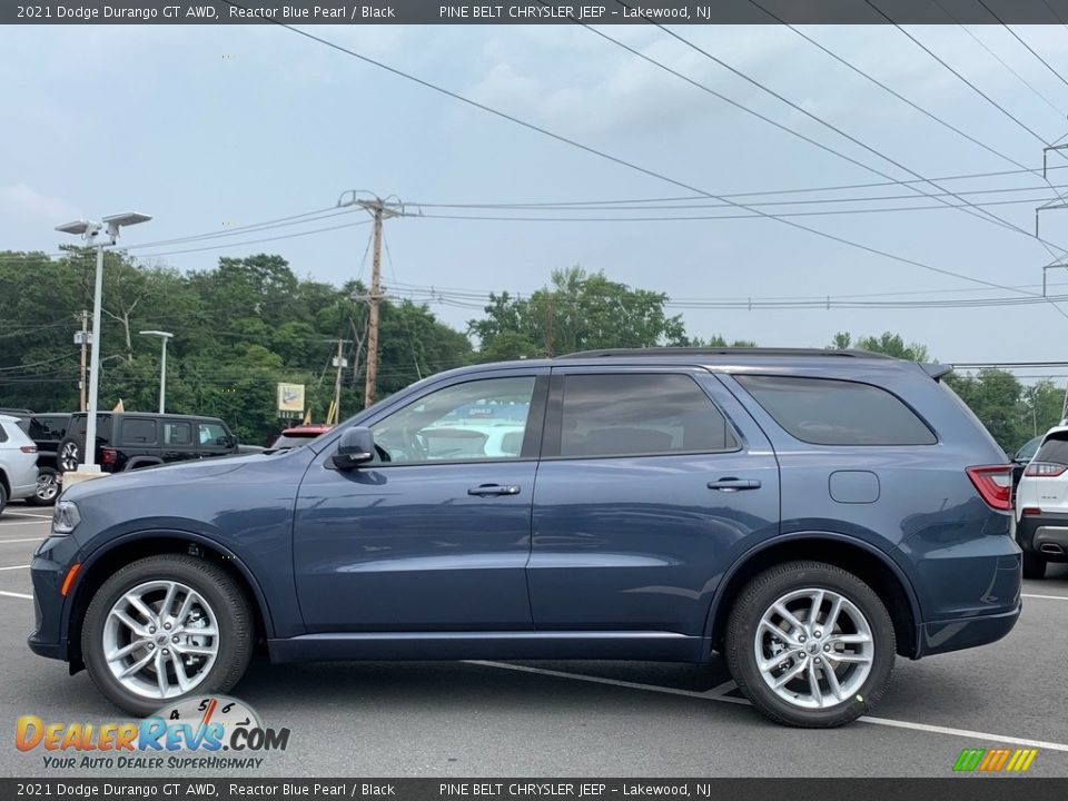 Reactor Blue Pearl 2021 Dodge Durango GT AWD Photo #3