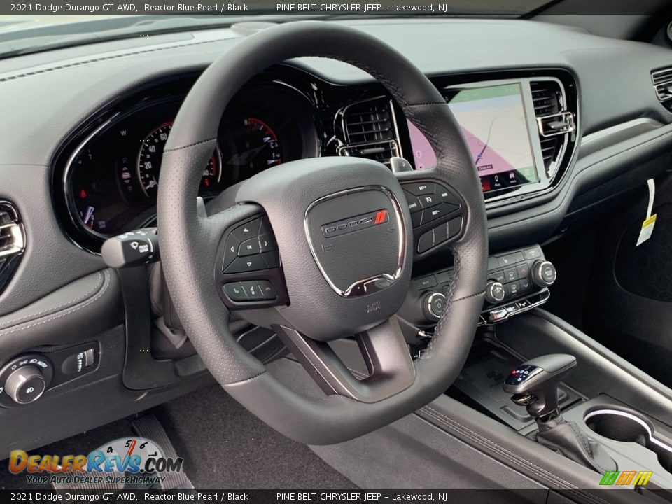 2021 Dodge Durango GT AWD Steering Wheel Photo #9