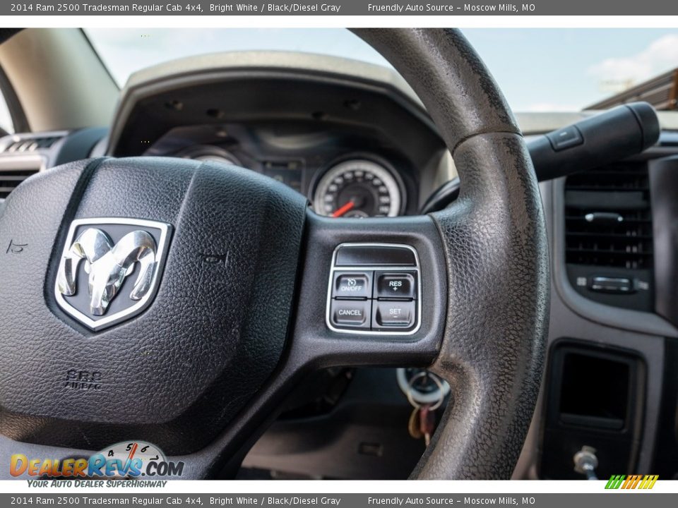 2014 Ram 2500 Tradesman Regular Cab 4x4 Steering Wheel Photo #32