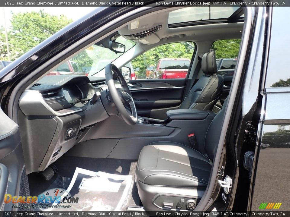 Front Seat of 2021 Jeep Grand Cherokee L Limited 4x4 Photo #12