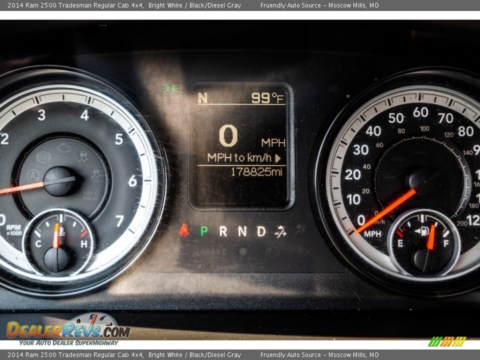 2014 Ram 2500 Tradesman Regular Cab 4x4 Gauges Photo #34