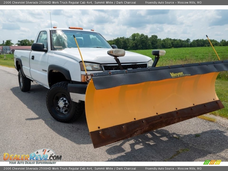 2006 Chevrolet Silverado 2500HD Work Truck Regular Cab 4x4 Summit White / Dark Charcoal Photo #1