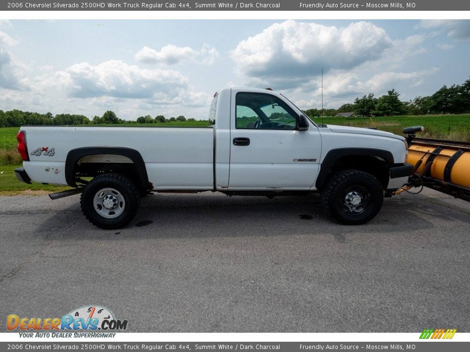 2006 Chevrolet Silverado 2500HD Work Truck Regular Cab 4x4 Summit White / Dark Charcoal Photo #3