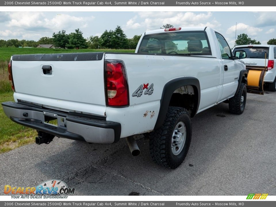 2006 Chevrolet Silverado 2500HD Work Truck Regular Cab 4x4 Summit White / Dark Charcoal Photo #4