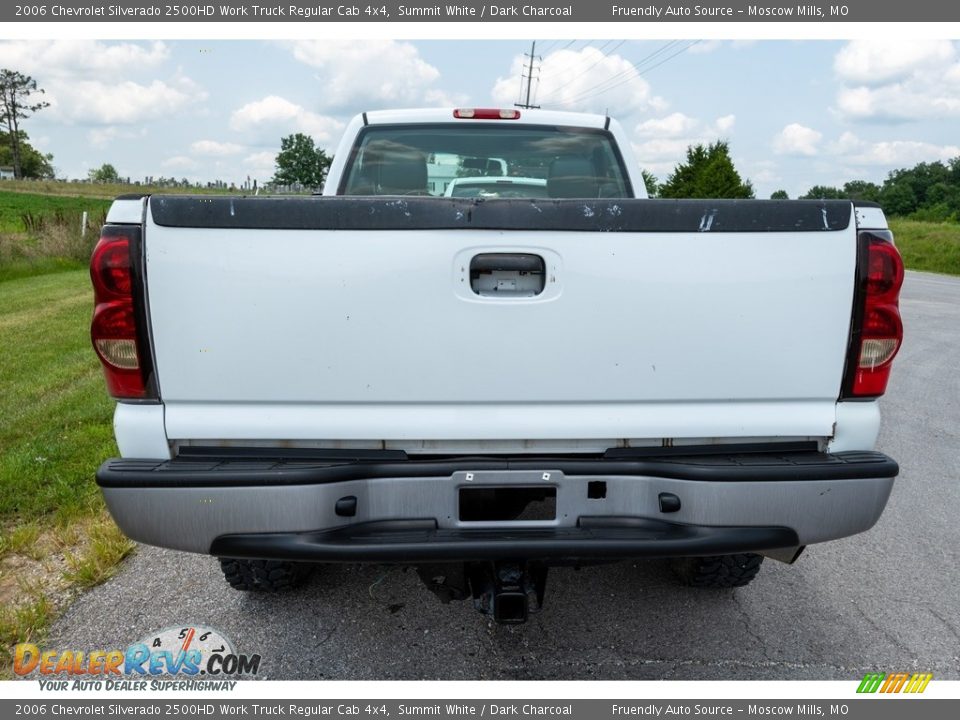 2006 Chevrolet Silverado 2500HD Work Truck Regular Cab 4x4 Summit White / Dark Charcoal Photo #5