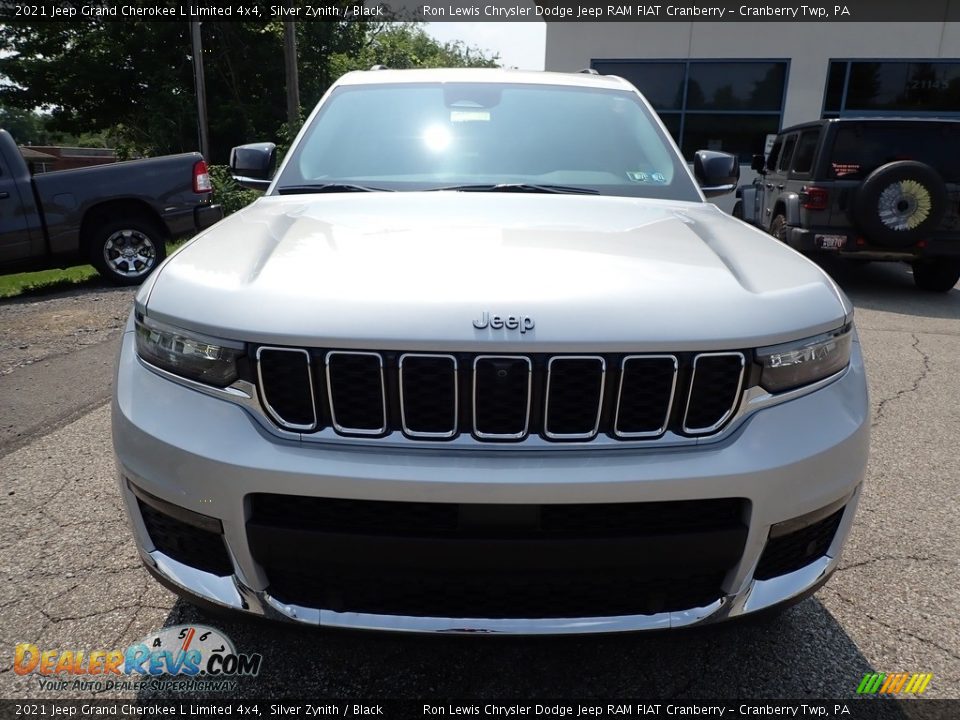 2021 Jeep Grand Cherokee L Limited 4x4 Silver Zynith / Black Photo #2