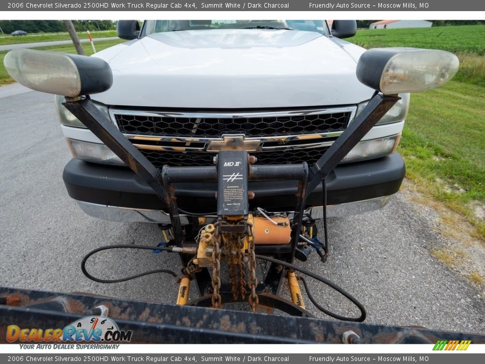 2006 Chevrolet Silverado 2500HD Work Truck Regular Cab 4x4 Summit White / Dark Charcoal Photo #10