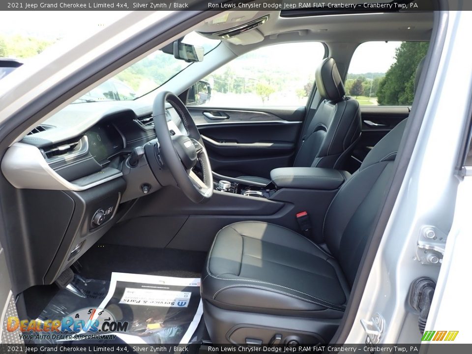 2021 Jeep Grand Cherokee L Limited 4x4 Silver Zynith / Black Photo #12