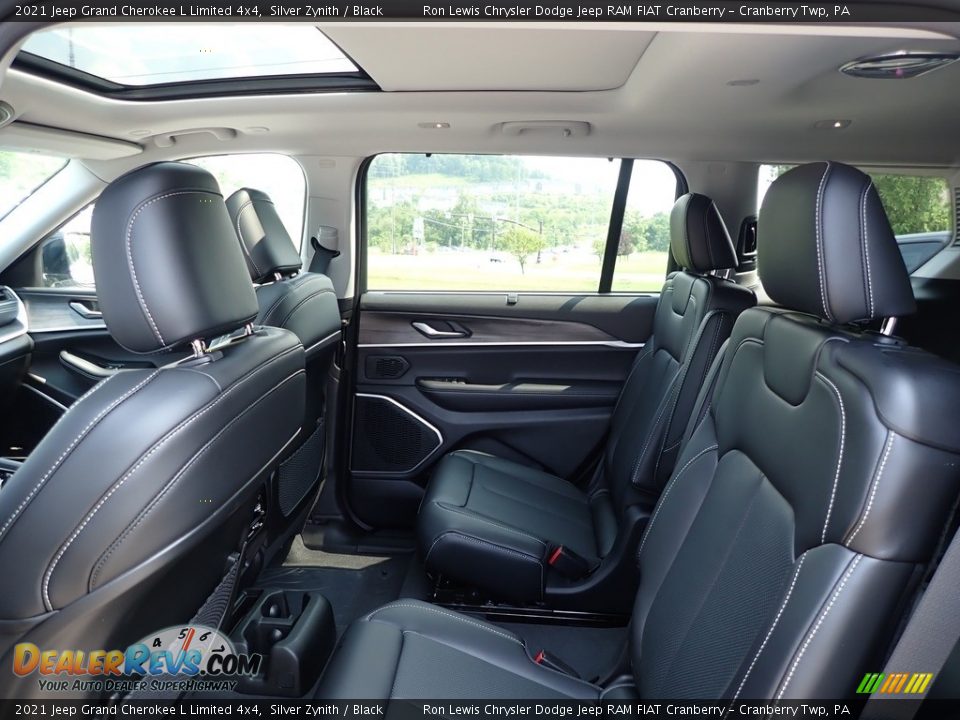 2021 Jeep Grand Cherokee L Limited 4x4 Silver Zynith / Black Photo #13