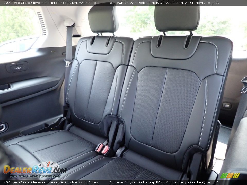 2021 Jeep Grand Cherokee L Limited 4x4 Silver Zynith / Black Photo #14