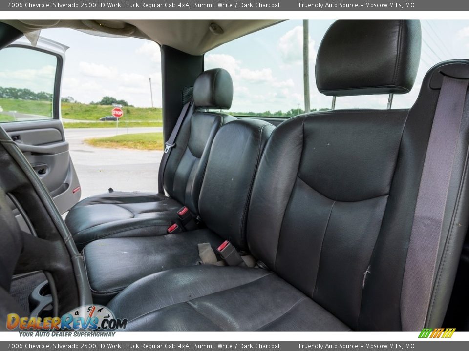 2006 Chevrolet Silverado 2500HD Work Truck Regular Cab 4x4 Summit White / Dark Charcoal Photo #20