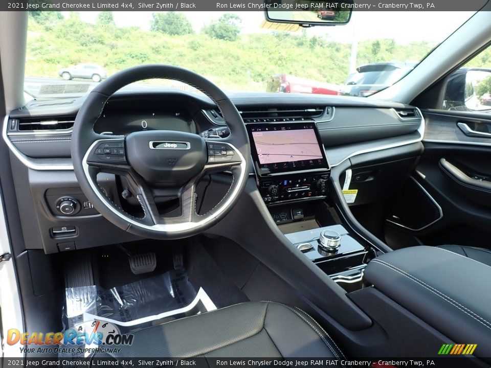 2021 Jeep Grand Cherokee L Limited 4x4 Silver Zynith / Black Photo #15