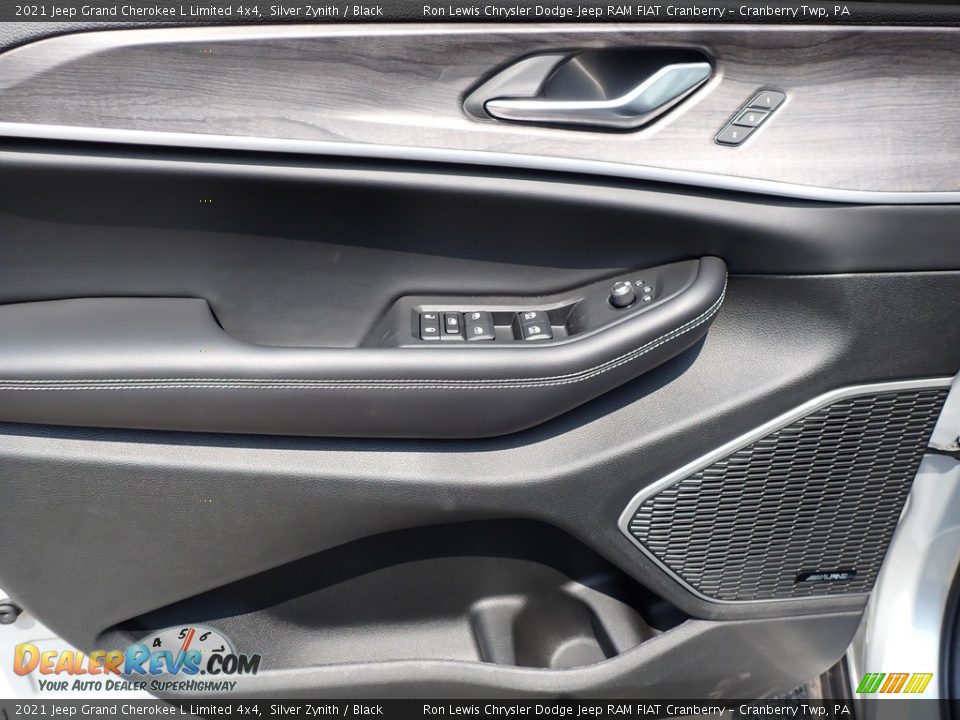 2021 Jeep Grand Cherokee L Limited 4x4 Silver Zynith / Black Photo #16