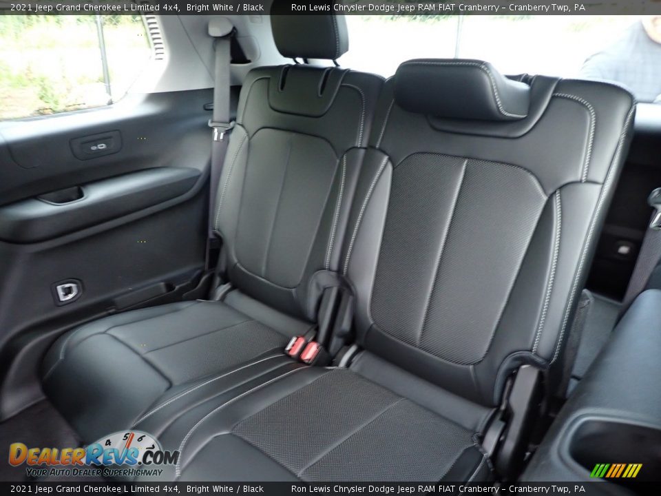 2021 Jeep Grand Cherokee L Limited 4x4 Bright White / Black Photo #12
