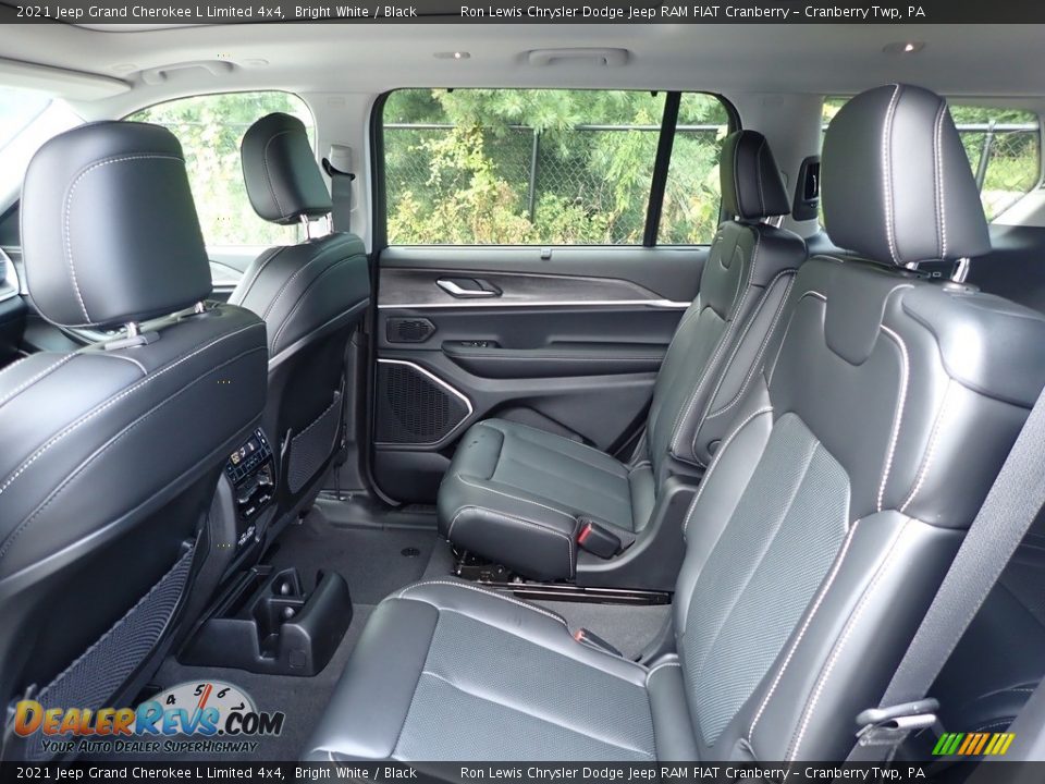 2021 Jeep Grand Cherokee L Limited 4x4 Bright White / Black Photo #13