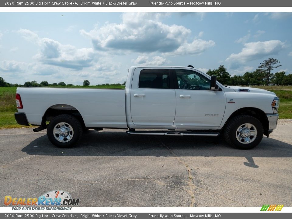 2020 Ram 2500 Big Horn Crew Cab 4x4 Bright White / Black/Diesel Gray Photo #3