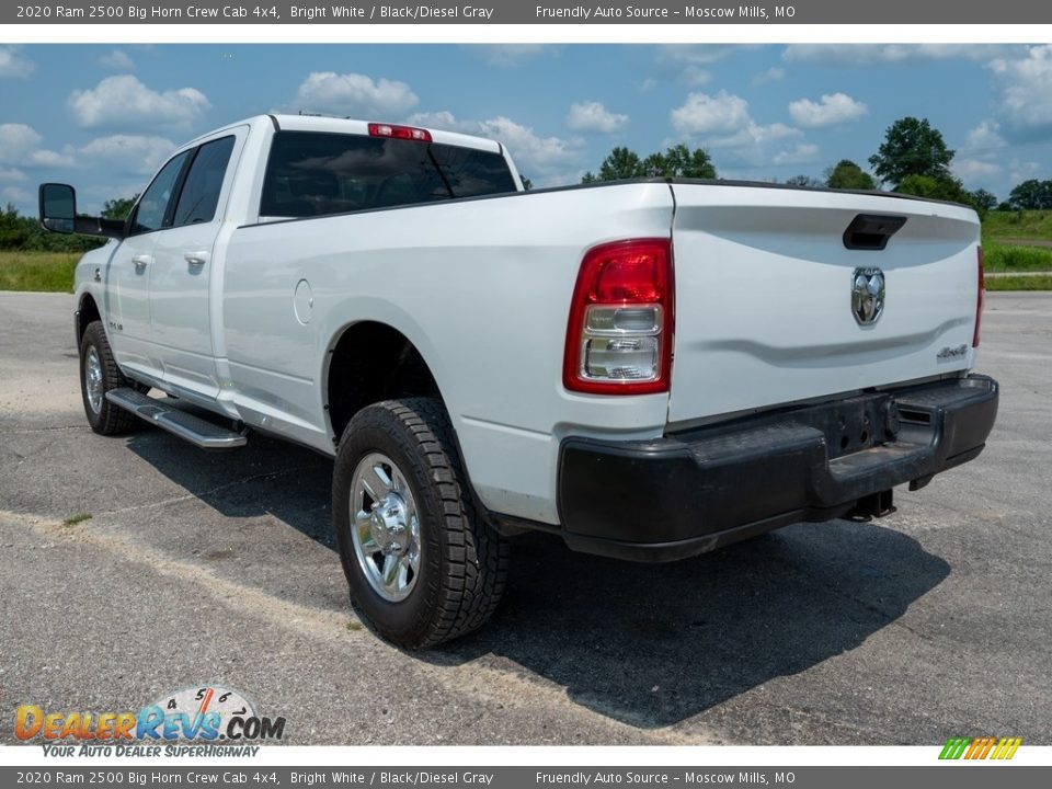 2020 Ram 2500 Big Horn Crew Cab 4x4 Bright White / Black/Diesel Gray Photo #6