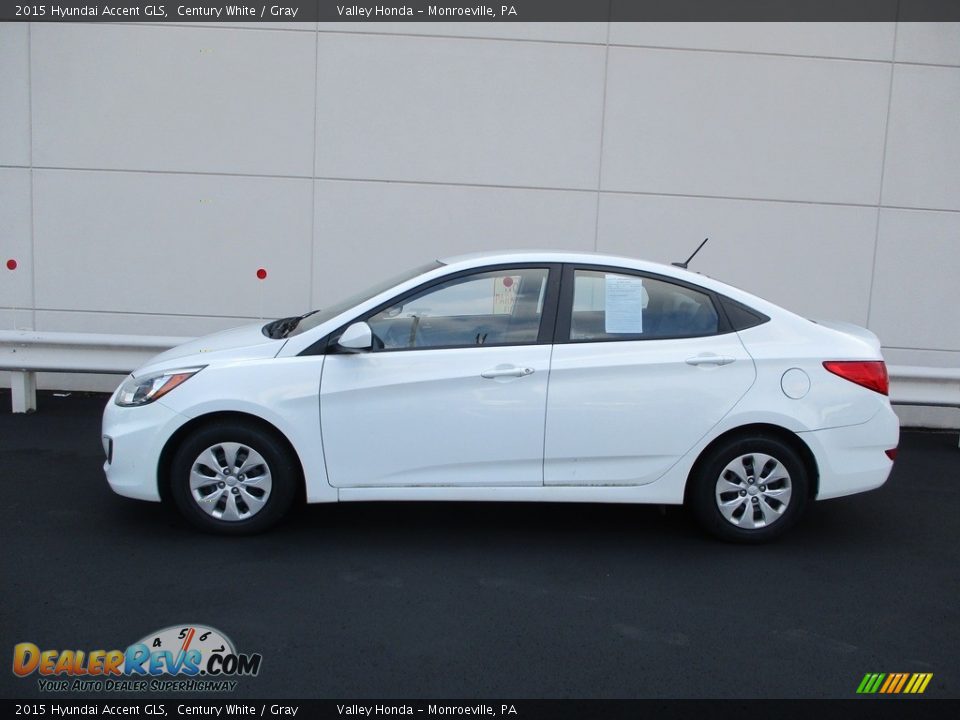 Century White 2015 Hyundai Accent GLS Photo #1