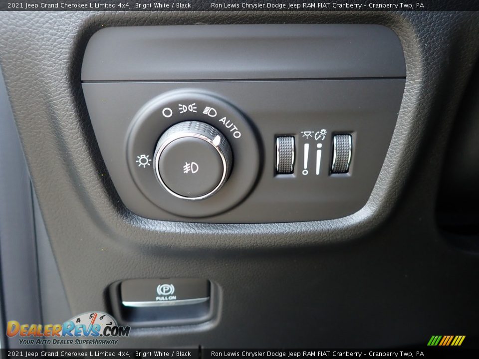 2021 Jeep Grand Cherokee L Limited 4x4 Bright White / Black Photo #20