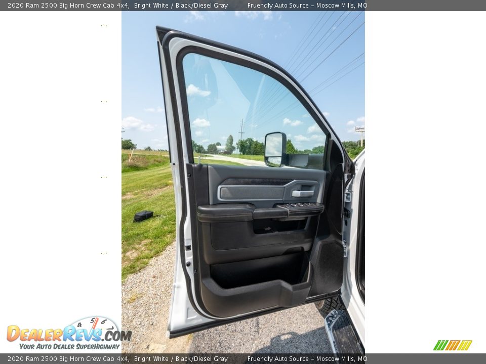 2020 Ram 2500 Big Horn Crew Cab 4x4 Bright White / Black/Diesel Gray Photo #21