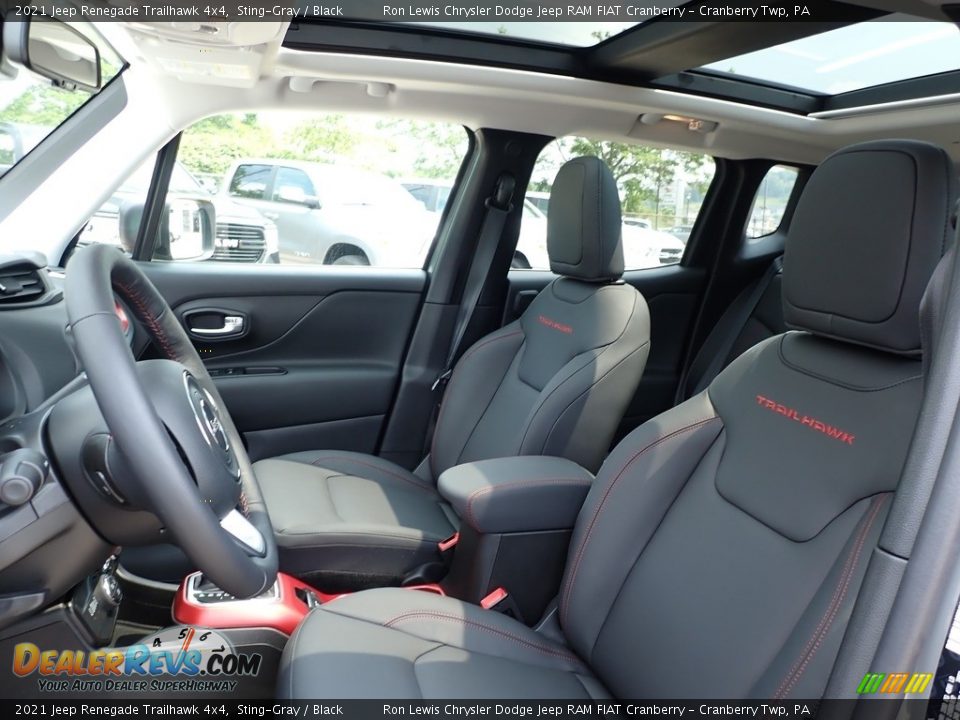 Front Seat of 2021 Jeep Renegade Trailhawk 4x4 Photo #12