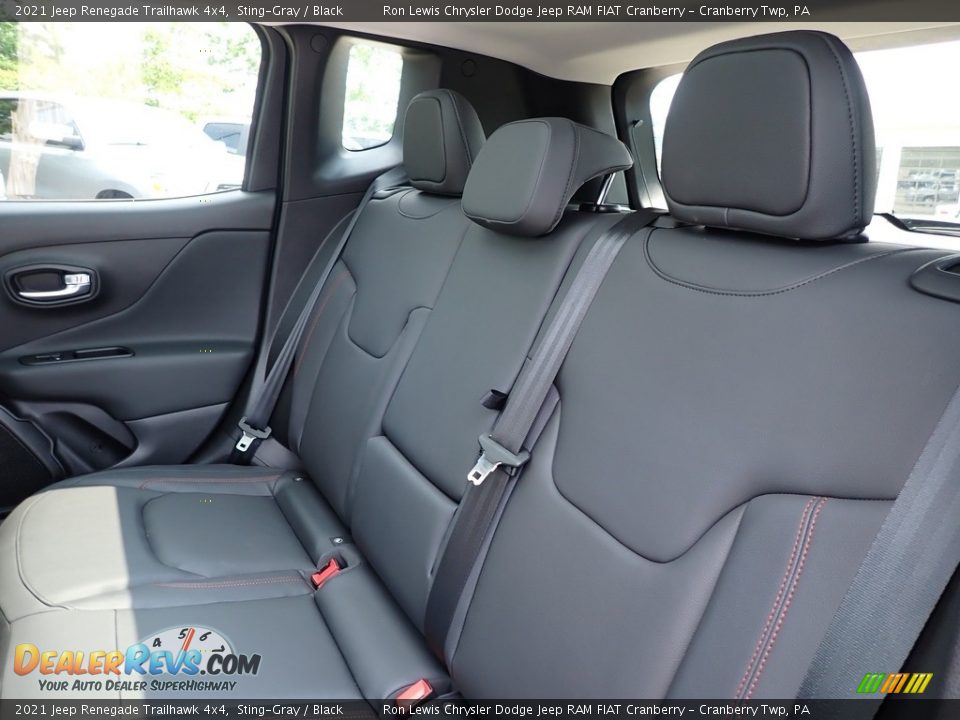 Rear Seat of 2021 Jeep Renegade Trailhawk 4x4 Photo #13