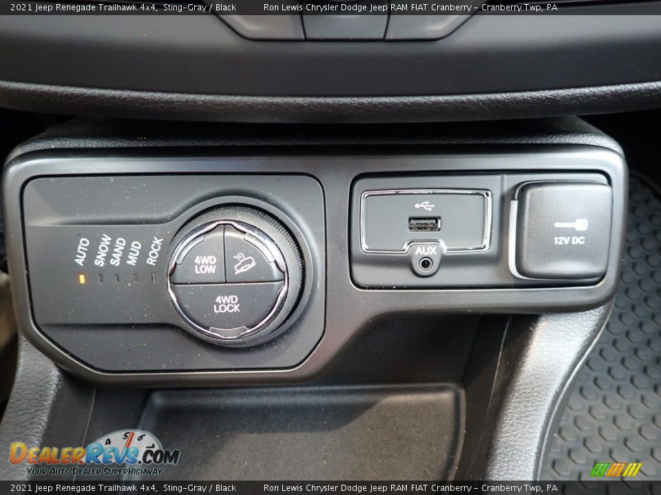 Controls of 2021 Jeep Renegade Trailhawk 4x4 Photo #19