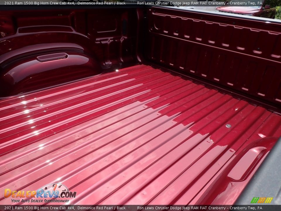 2021 Ram 1500 Big Horn Crew Cab 4x4 Delmonico Red Pearl / Black Photo #9