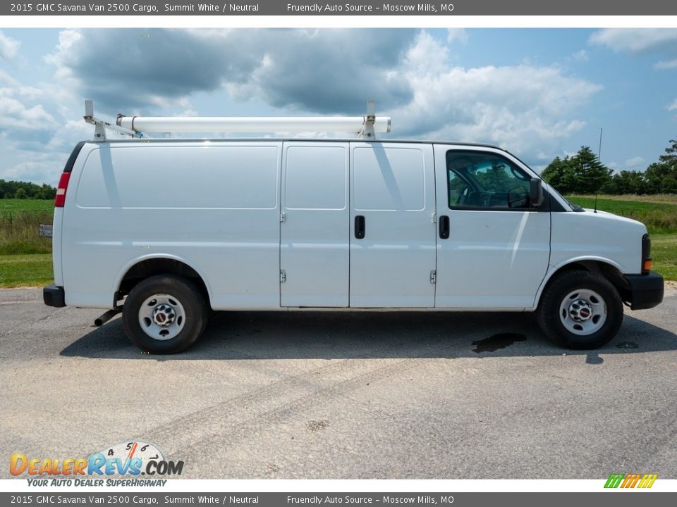 Summit White 2015 GMC Savana Van 2500 Cargo Photo #3