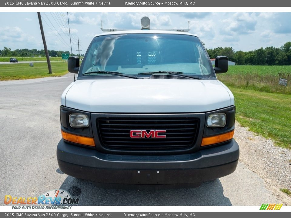 2015 GMC Savana Van 2500 Cargo Summit White / Neutral Photo #9